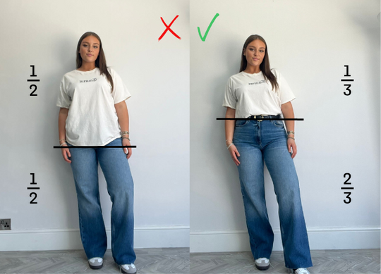 How to elevate your outfit using the Rule of Thirds.